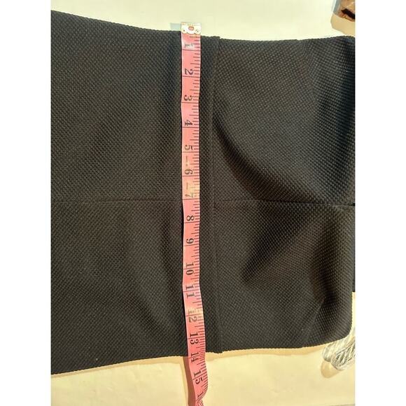 Express Black High Neck Keyhole Midi Dress with Front Slit Size 6 - Picture 11 of 16